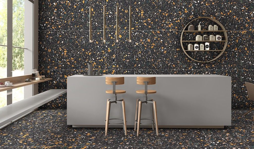 Terrazzo Black (Ennface)